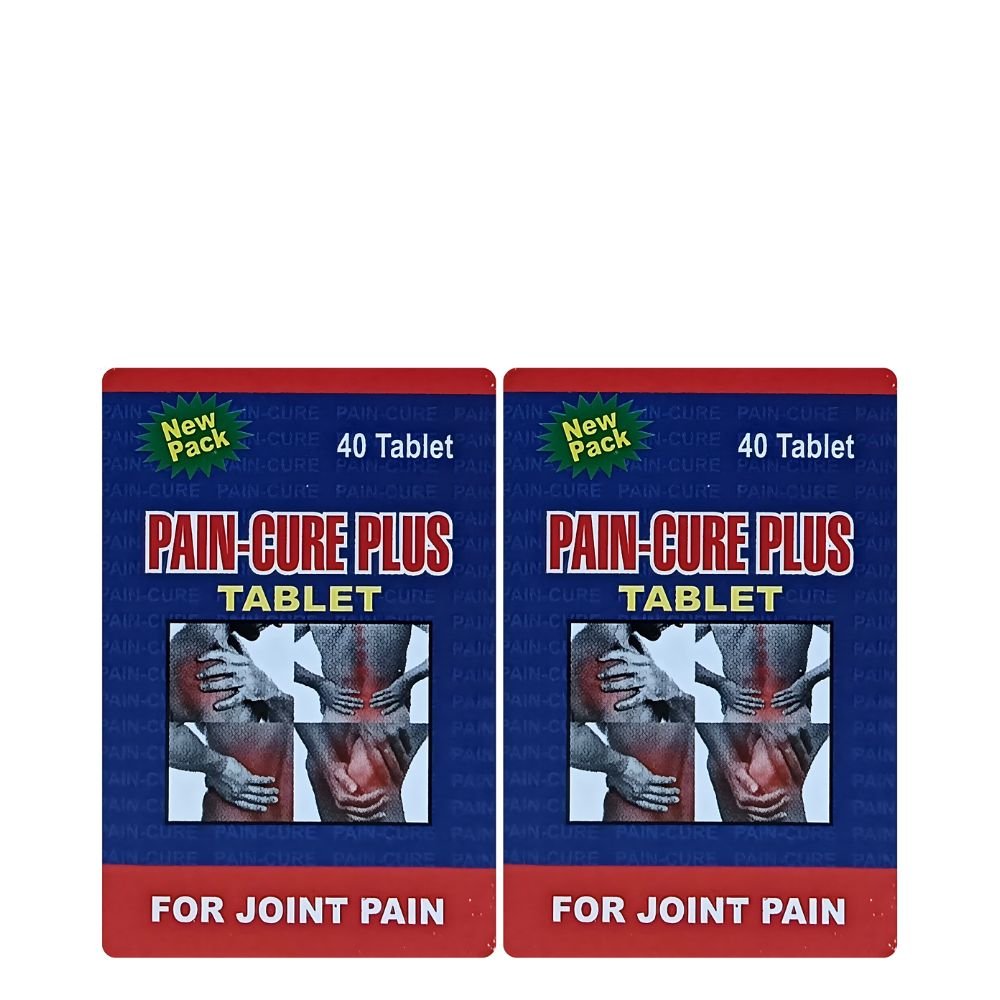 PAIN - CURE PLUS 40 TABLETS (PACK OF 3)