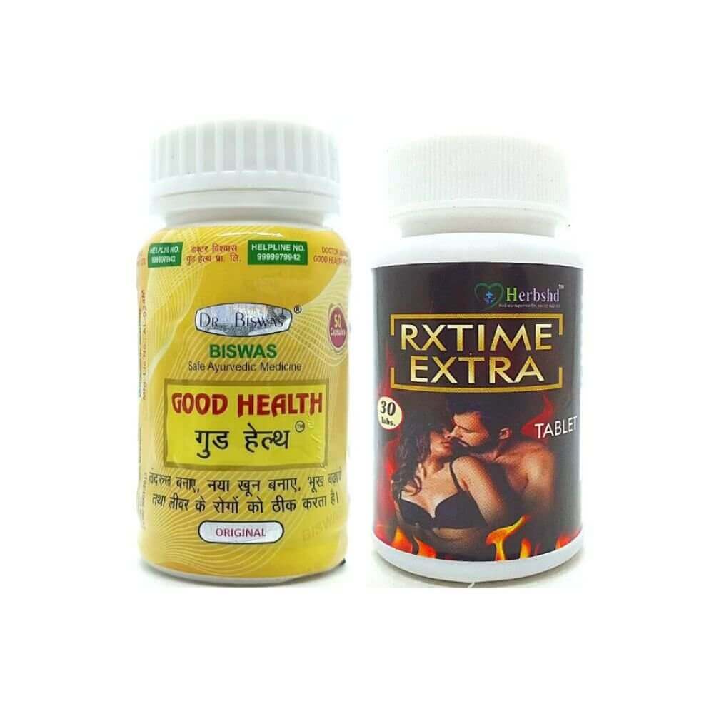 Rxtime Extra Tablet & Good Health Capsule (combo pack)