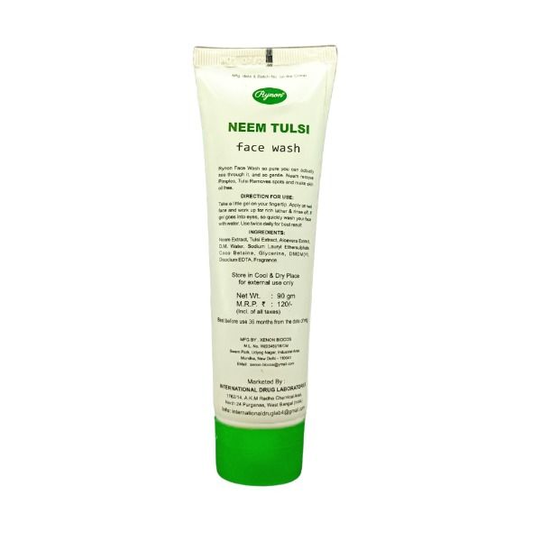 Rynon Neem Tulsi Face Wash 90gm. (PACK 2)