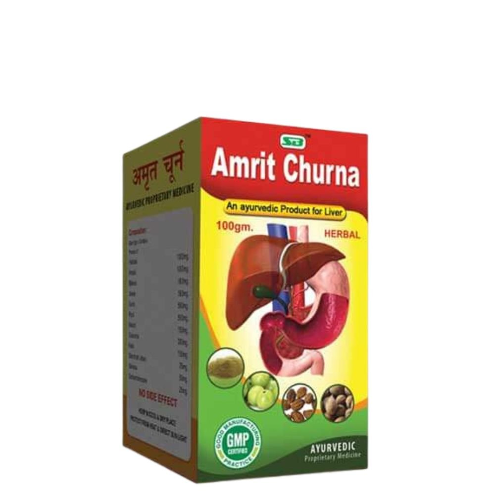 SB Amrit Churna for Liver Care 100gm. (pack of 4)