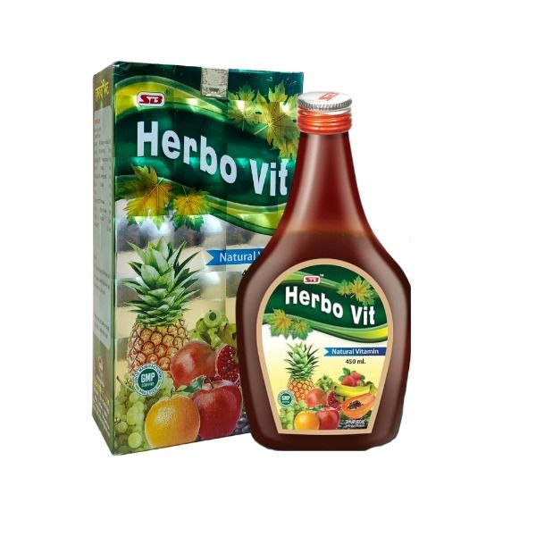 SB Herbo Vit Syrup 450ml - Boost Immunity & Overall Health