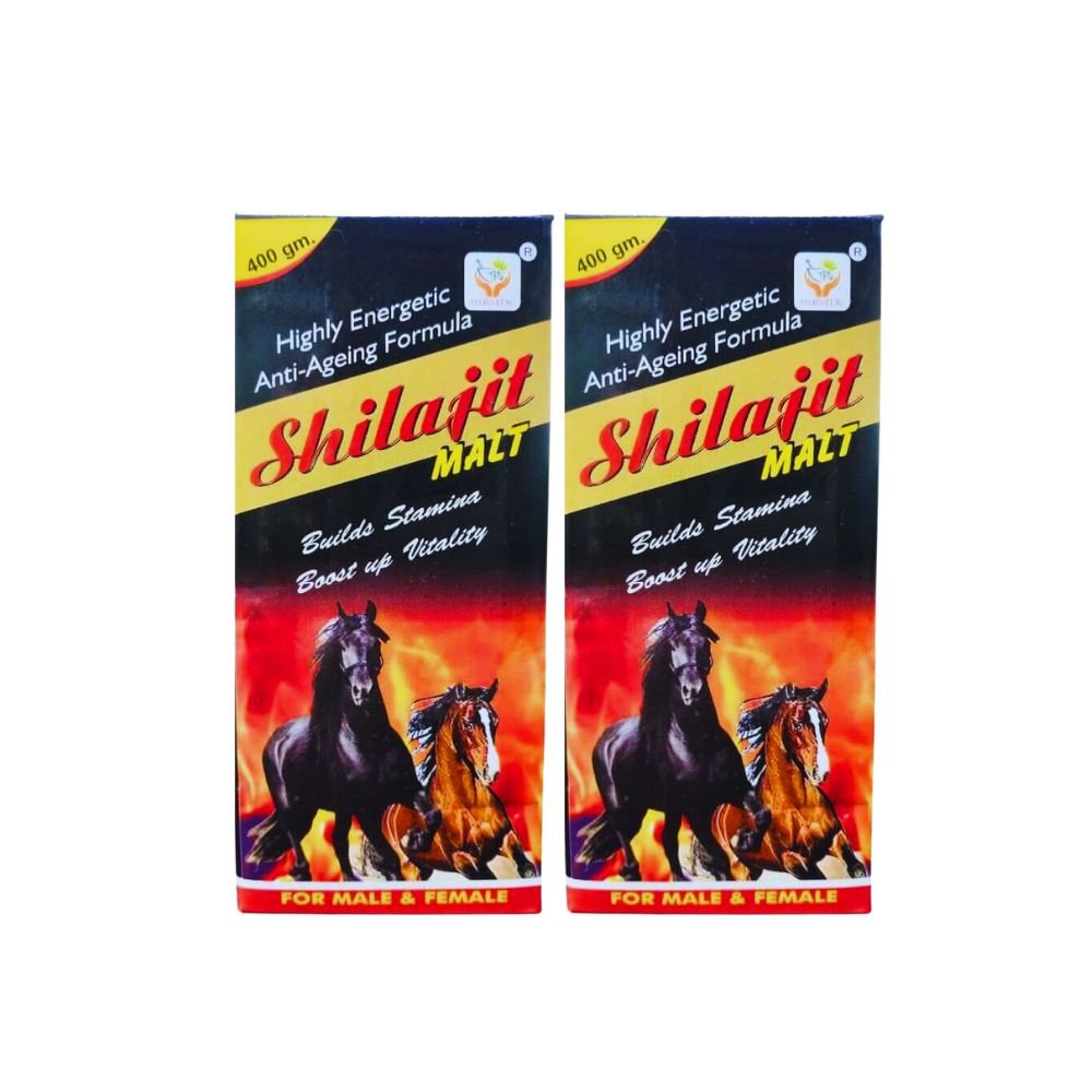 Shilajit Malt 400 gm (pack of 2)
