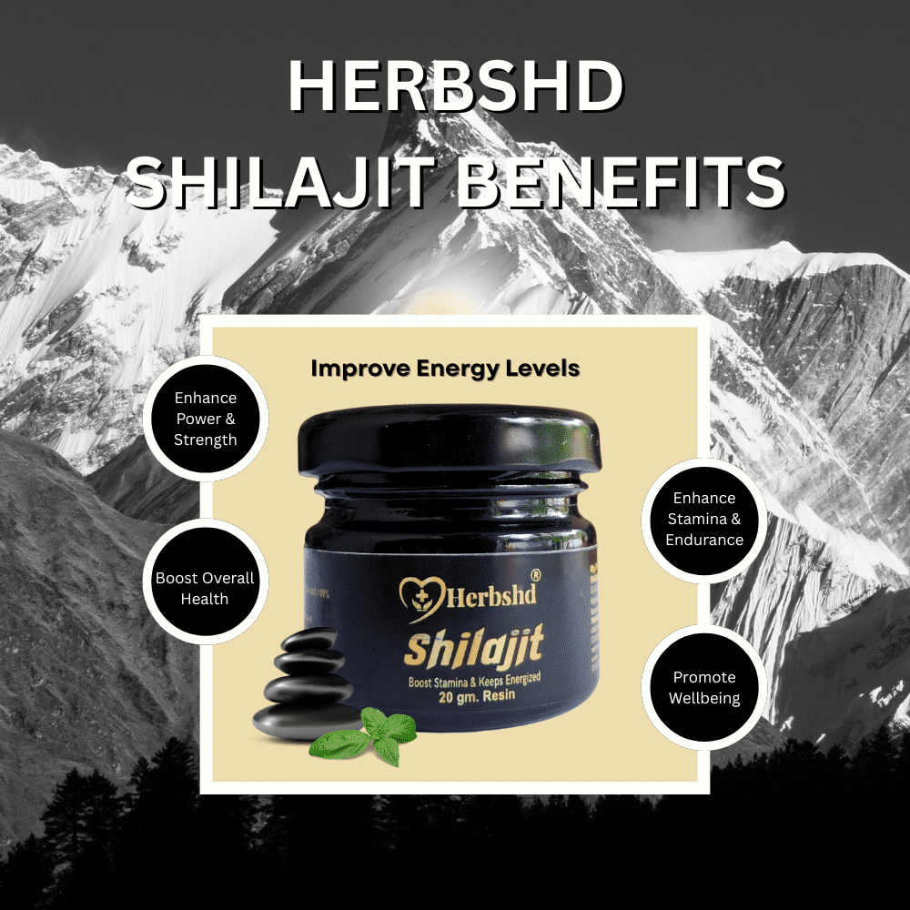 Shilajit Resin 20gm For Stamina & Energy