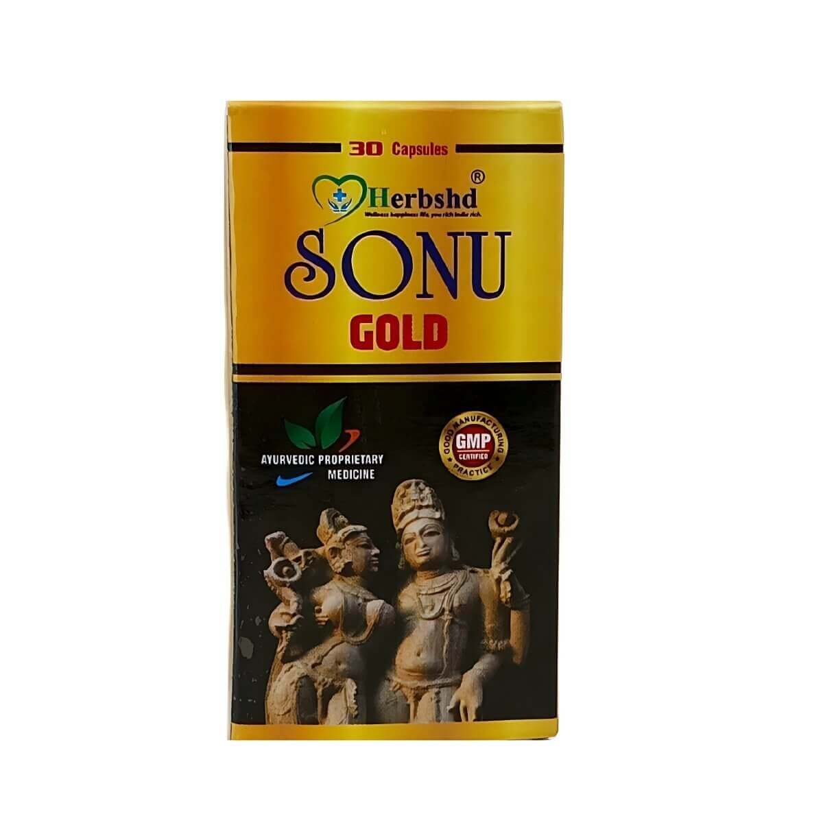 Sonu Gold Capsule for Premature Ejaculation male secretory medicine (Pack off 2)
