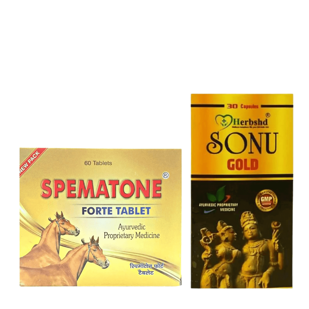 Spematone Forte Tablet & Sonu Gold Capsule
