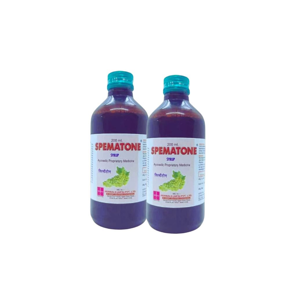 Spematone syrup 200 ml. (pack of 3)