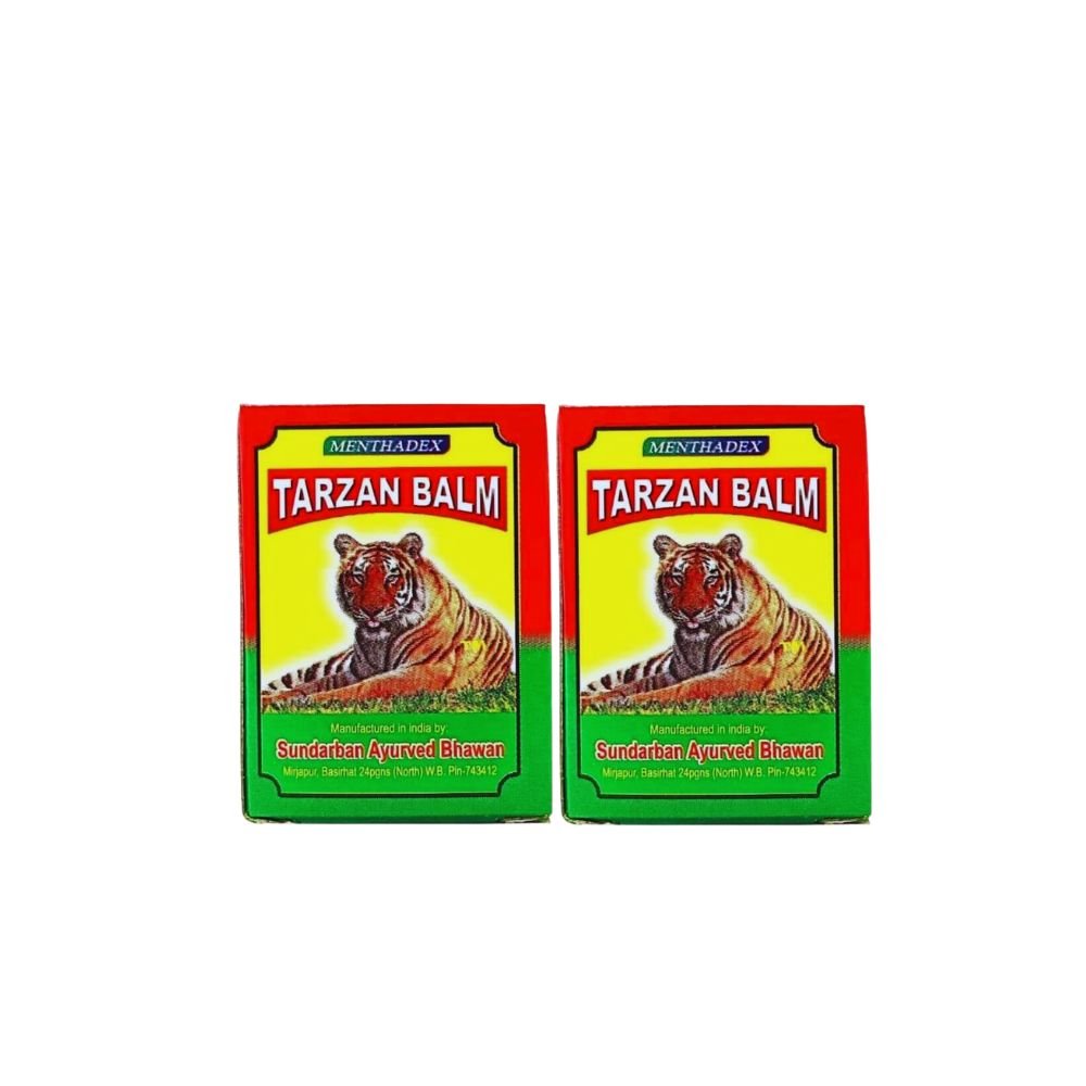Sundarban Ayurvedic Tarzan Balm For Headache (Pack of 15)