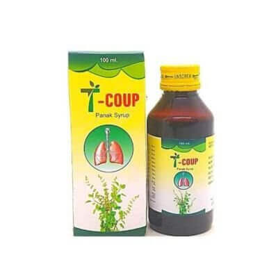 T-Coup Cough Syrup - Fast Relief Formula for Cough