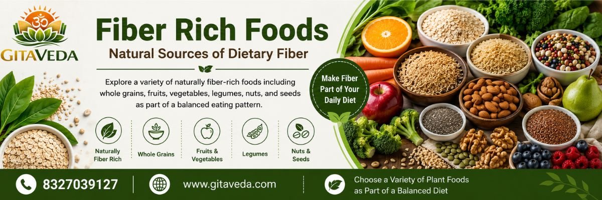 Fiber Rich Foods: A Complete Guide to Healthy Eating - gitaayurvedic.com