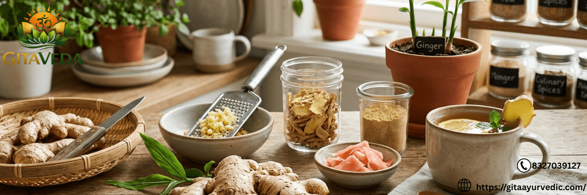 Ginger: How to Include ginger in a Healthy Lifestyle - gitaayurvedic.com