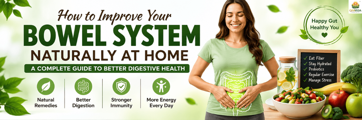 How to Improve Your Bowel System Naturally at Home: A Complete Guide - gitaayurvedic.com