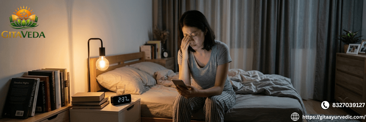 Insomnia: Causes, Symptoms, Treatment & Better Sleep Guide - gitaayurvedic.com