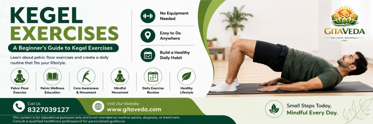 Kegel Exercises: A Complete Guide to Pelvic Floor Wellness - gitaayurvedic.com