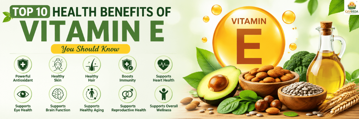 Top 10 Health Benefits of vitamin e You Should Know | Complete Guide - gitaayurvedic.com