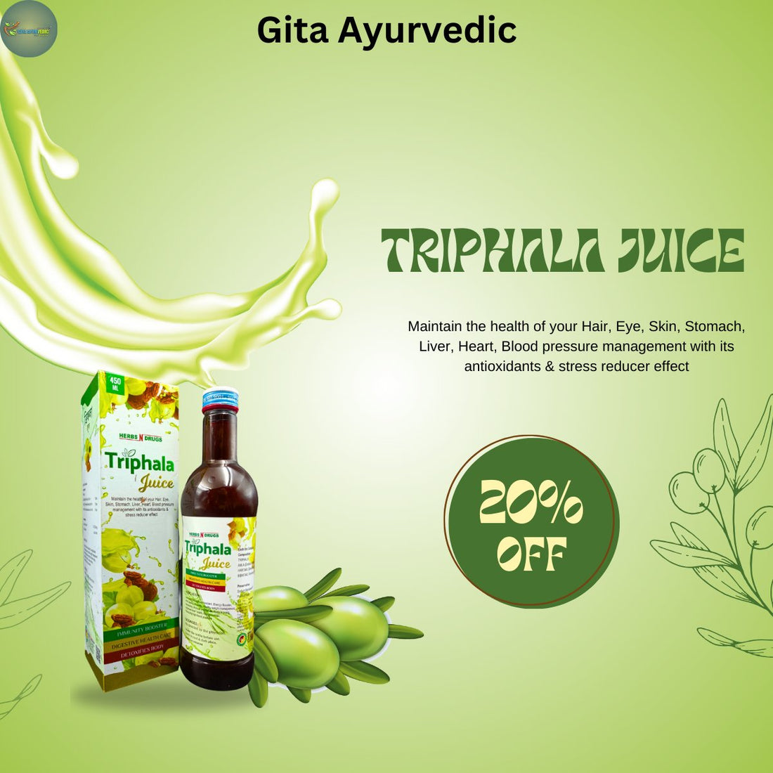 Triphala Benefits and Side Effects - GITA