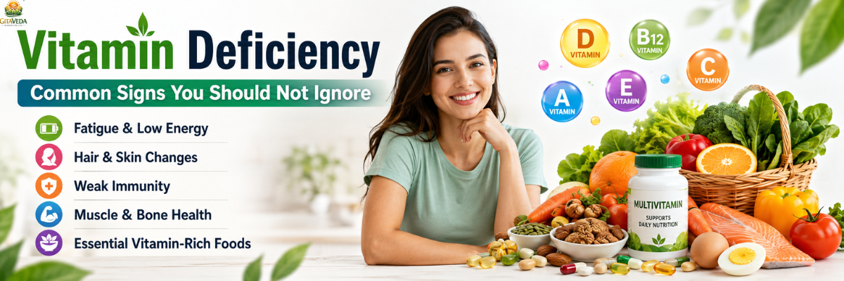 Vitamins Deficiency: Common Signs You Should Not Ignore - gitaayurvedic.com