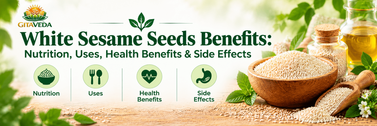 White Sesame Seeds Benefits: Nutrition,Uses,Health Benefits & Side Effects