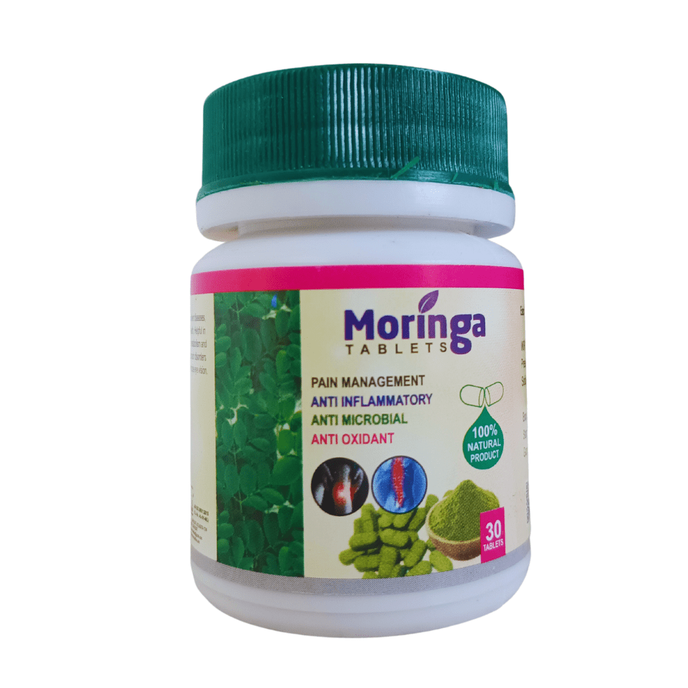 100% Organic Moringa Tablets 30tab ( pack of 2 )