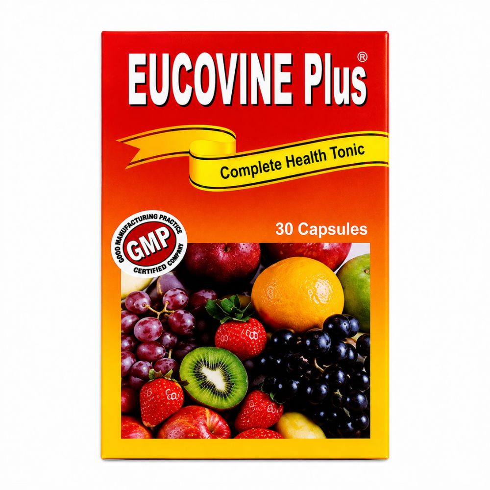 Eucovine Plus Tonic & Real Health Capsule – Daily Wellness Combo