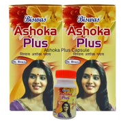 Ayurvedic Ashoka Plus 50 Capsules  For Menstrual Relief Supplement (PACK 3)