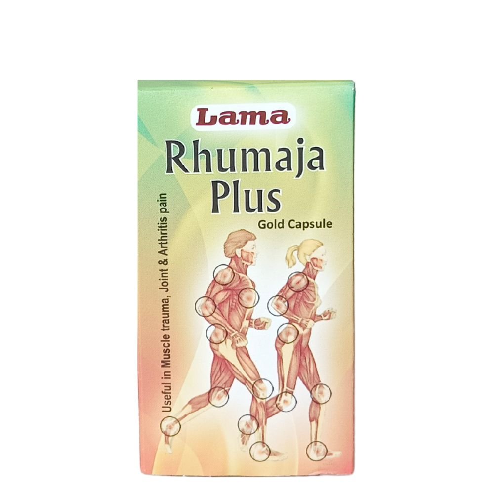 Ayurvedic Lama Rhumaja Plus Gold 30 Capsule For joint pain (pack of -2)