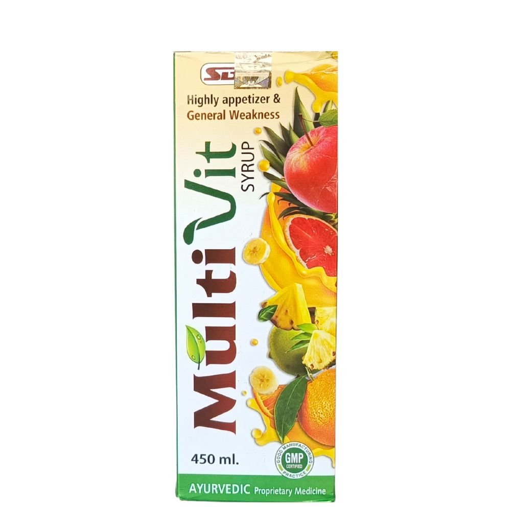 Ayurvedic Multi Vit Syrup 450ml. (pack of 2)