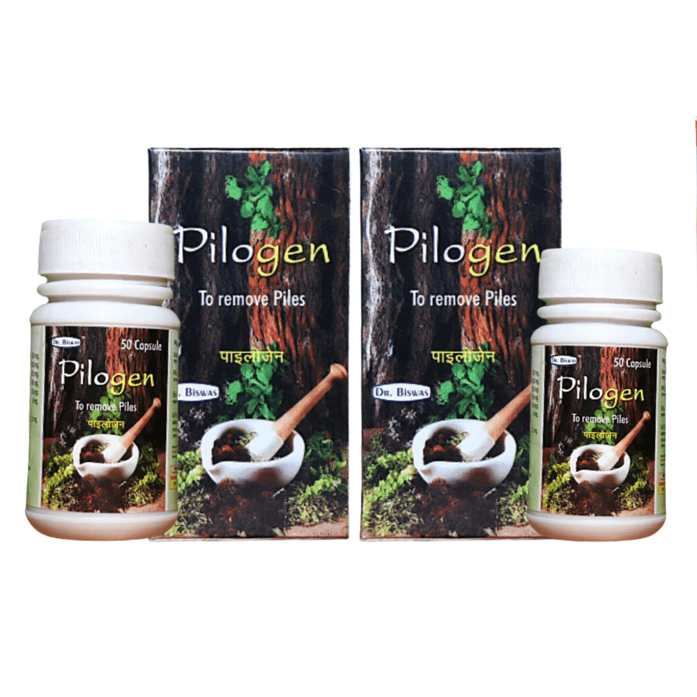 Ayurvedic Pilogen 50 Capsules ( pack of 2)