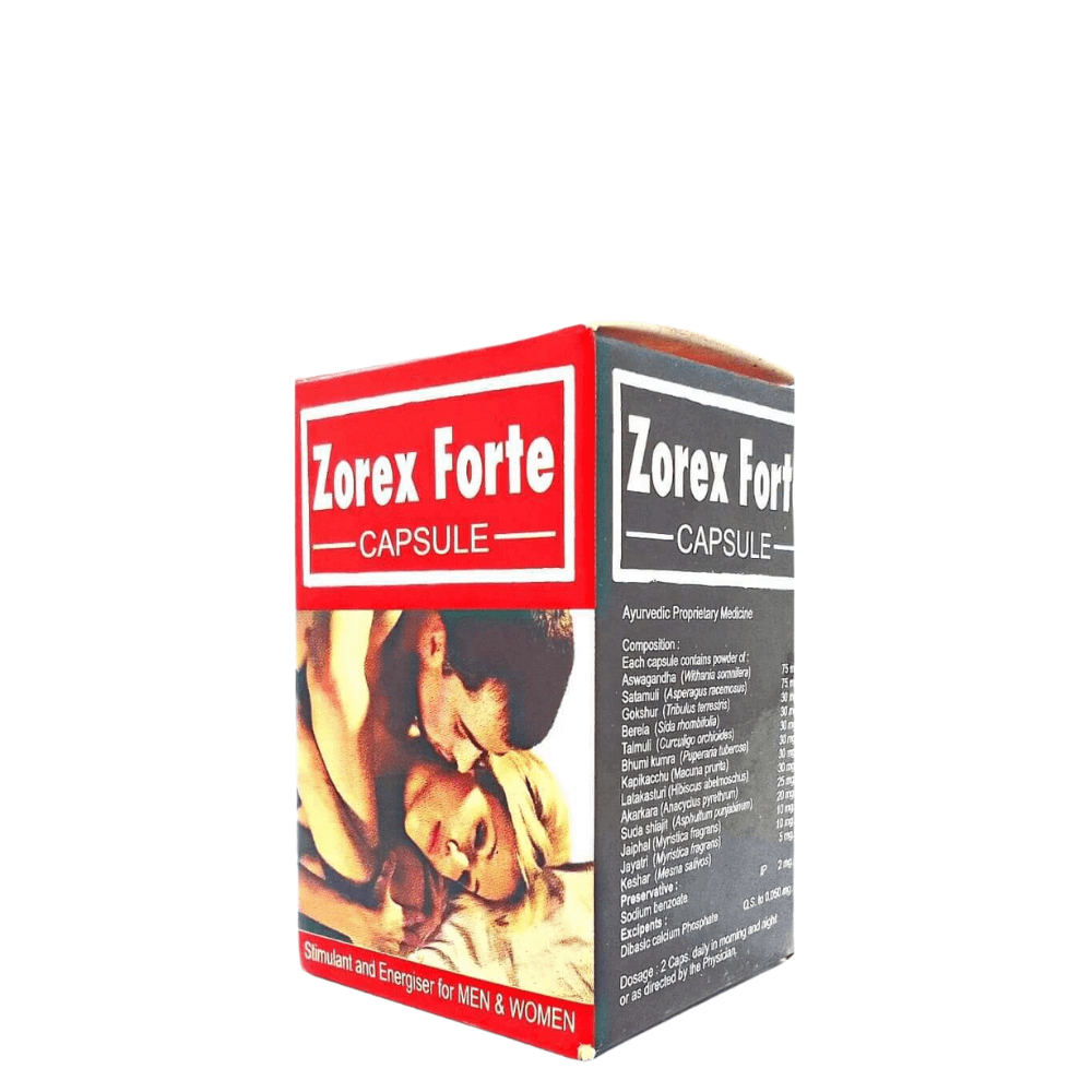 Ayurvedic Zorex Forte Capsule for Premature ejaculation ( pack of 2)