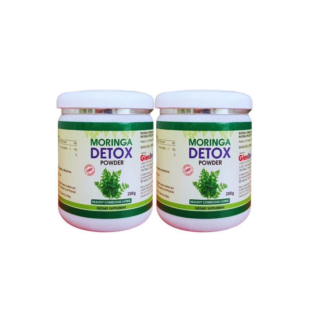 Ayurvedic benefit of moringa powder For Increases digestion(pack 2)