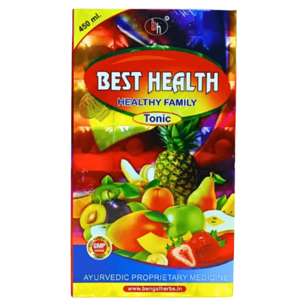 Best Health Healthy Family Tonic For weight gain 450 ml. (pack of 2)
