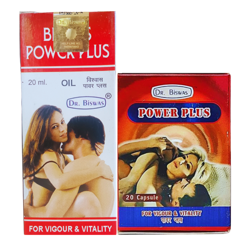 Biswas Power Plus Oil & Capsule (Combo Pack)