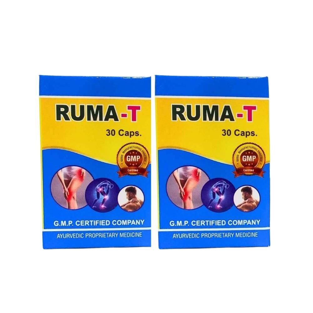 Buy Ayurvedic Pain Relief Ruma-T Capsule For Arthritis (pack of 2)
