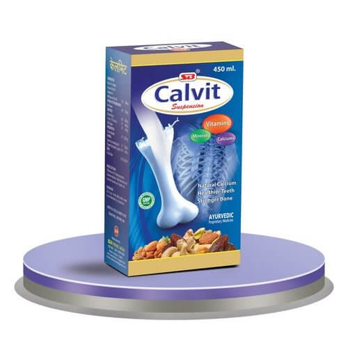 Buy Calvit Syrup – Calcium & Vitamin D Support for Strong Bones ( pack of 2)