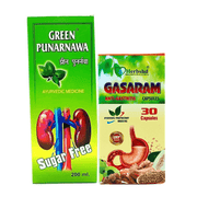 Buy Green Punarnawar Tonic & Gasaram Capsule Online