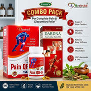 Ayurvedic Pain Relief Oil | Pain QR PLUS Capsules DARDNA Ayurvedic Pain Oil