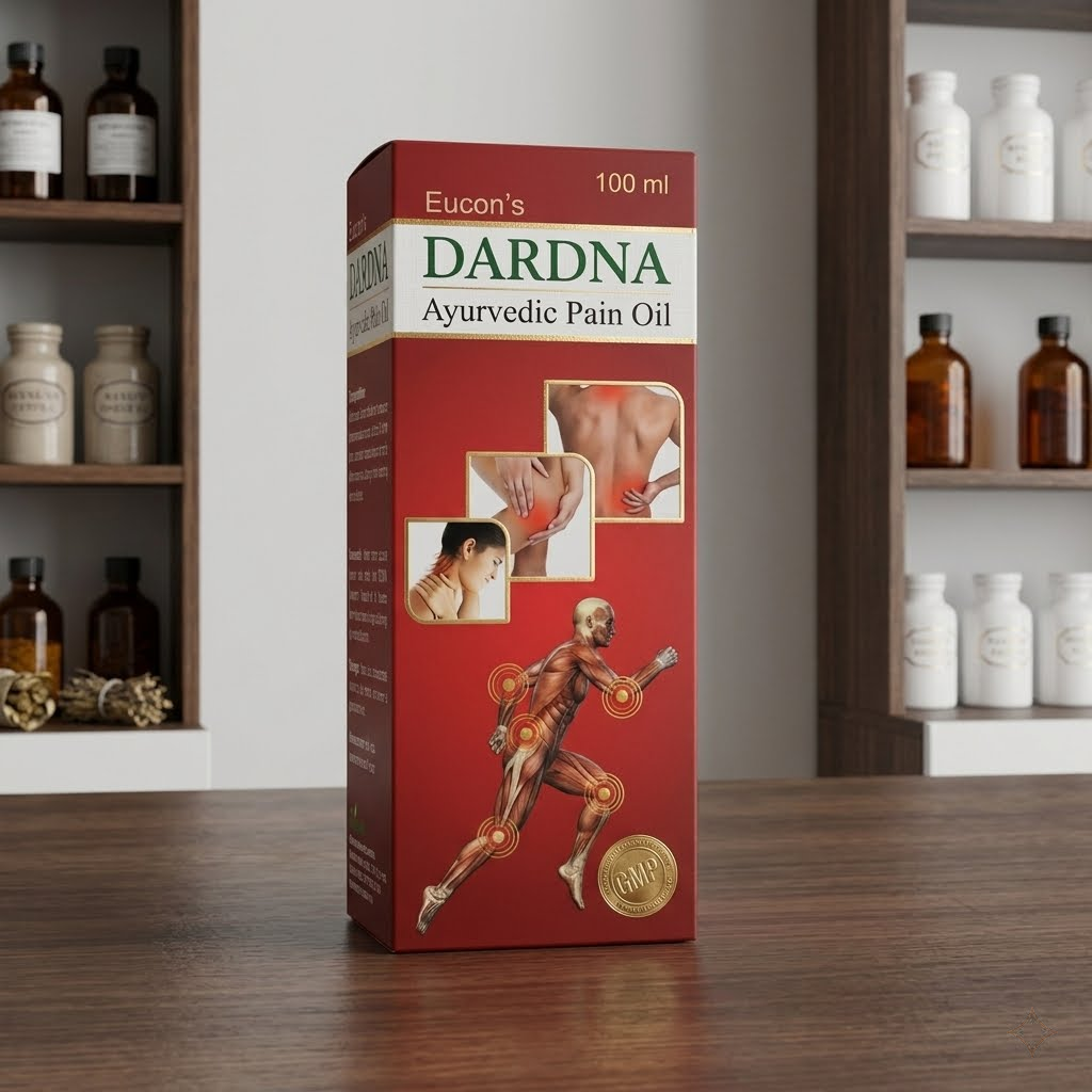 Ayurvedic Pain Relief Oil | Pain QR PLUS Capsules DARDNA Ayurvedic Pain Oil
