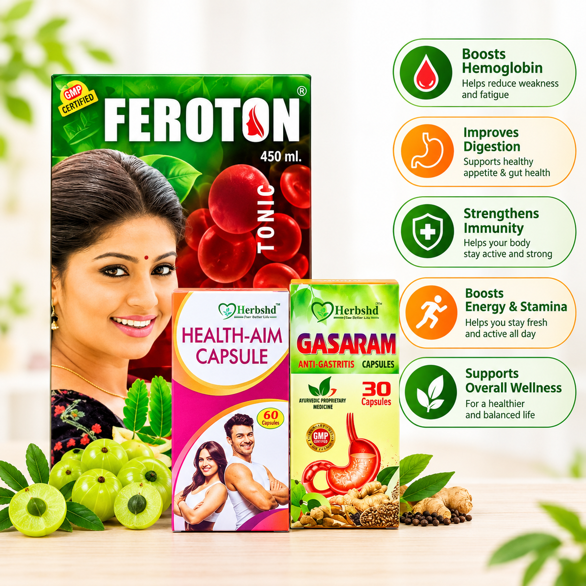 Folic Acid Tablets Wellness Combo