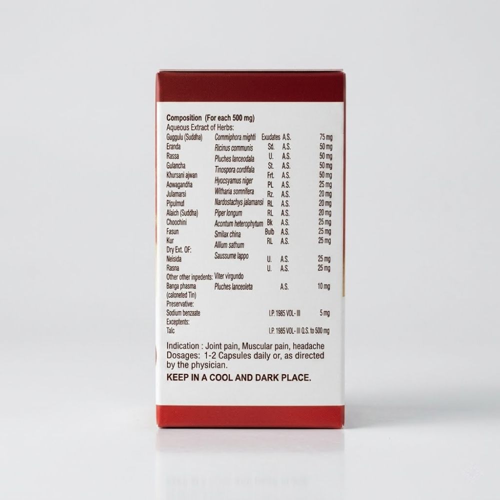 Ayurvedic Pain Relief Oil | Pain QR PLUS Capsules DARDNA Ayurvedic Pain Oil