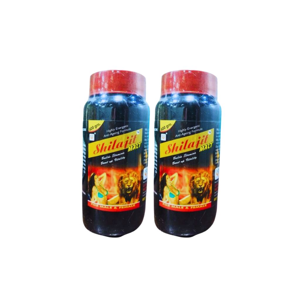 Shilajit Malt 400 gm (pack of 2)
