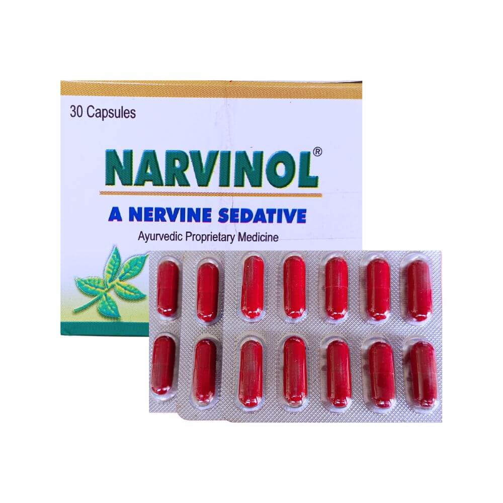 Herbshd Ayurvedic Health Aim Capsule & Nerve Tonic & Narvinol Capsule (Combo pack)