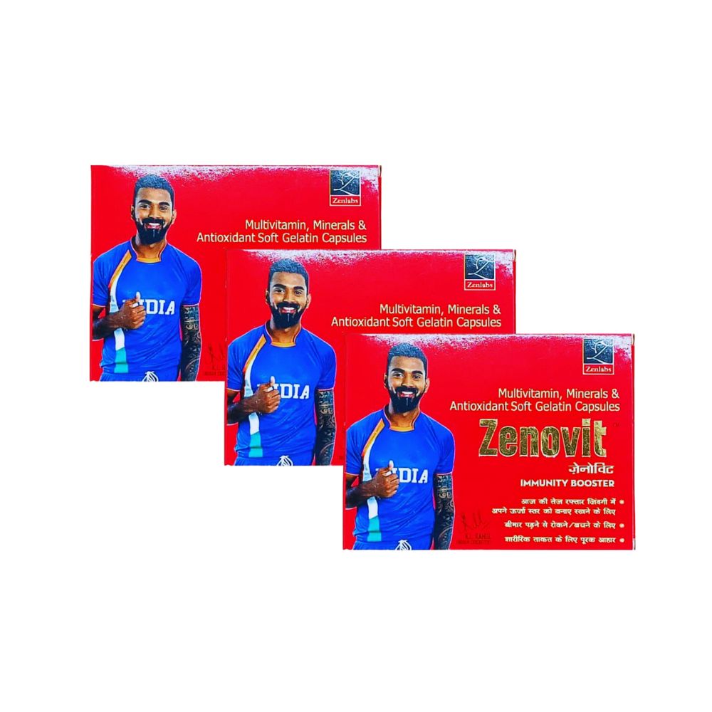 Buy now Zenovit Capsule For Immunity Booster (pack of 4)