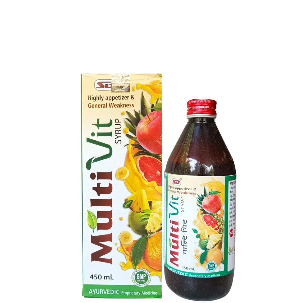 Ayurvedic Multi Vit Syrup & Multivit Capsule (Combo pack - 2)
