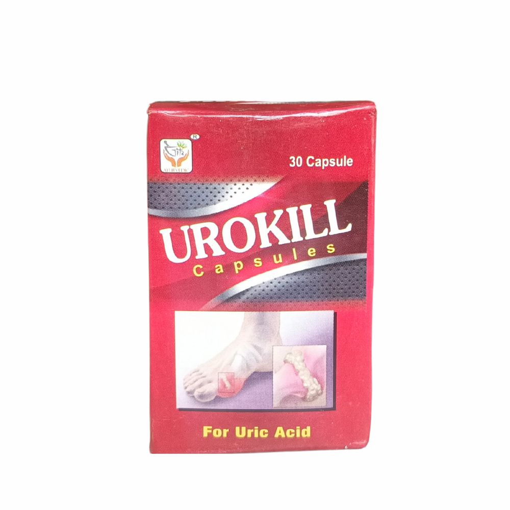 AYURVEDIC UROKILL CAPSULE for Uric Acid (PACK OF 3)