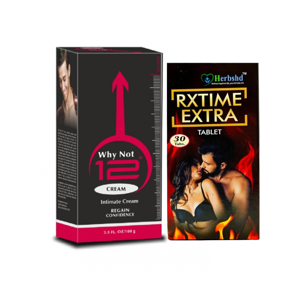Penis Enlargement Why not 12 cream & Rx Time tablet