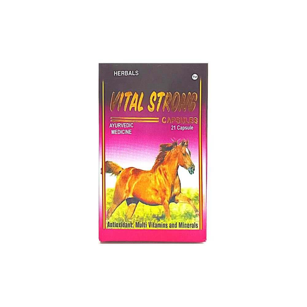 Ayurvedic Vital Strong Capsule – Natural Strength & Energy Booster
