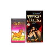 Vital Strong Capsule & Rxtime Extra Tablet Increases vitality