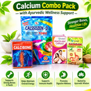Calcium & Vit D Suppliment Combo Pack – For Joint Health Support