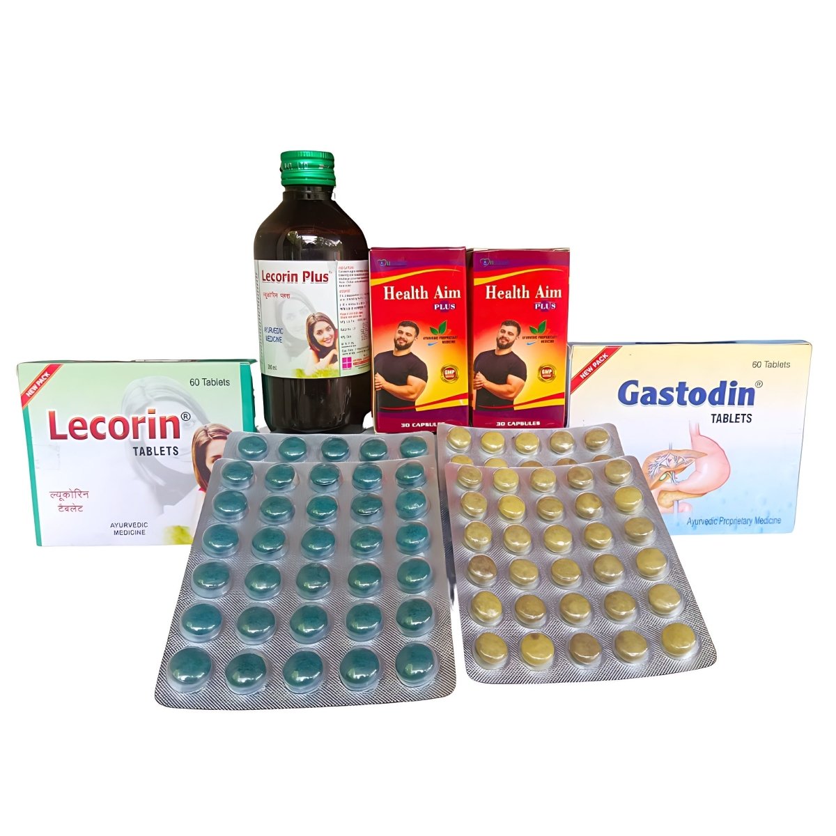 White discharge combo pack Lecorin plus 2 pics
