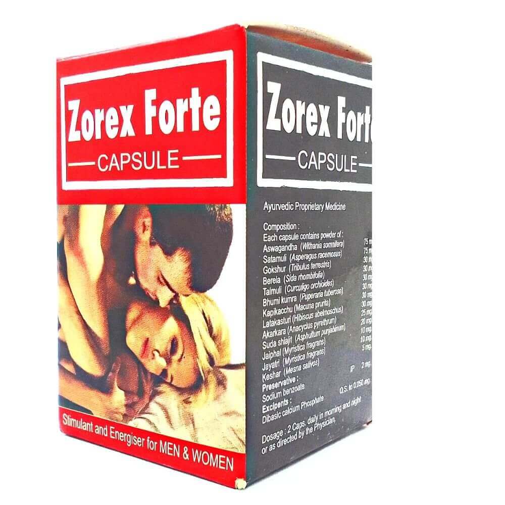 Zorex Forte Capsule  for premature ejaculation (pack of 2)
