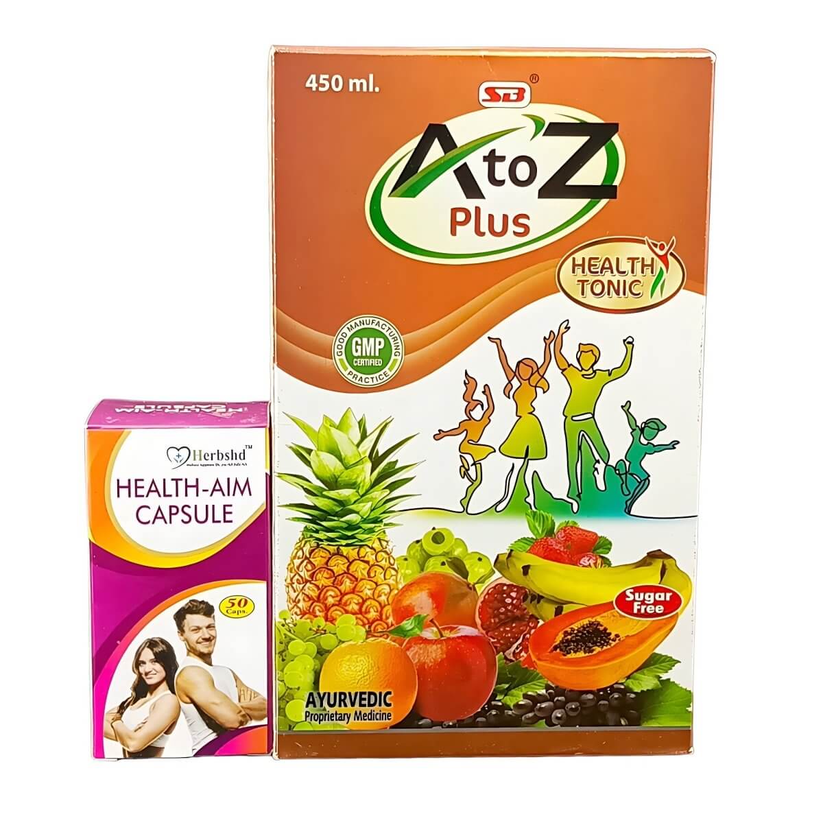 A to Z Plus Tonic & Health - Aim Capsule (Combo Pack)